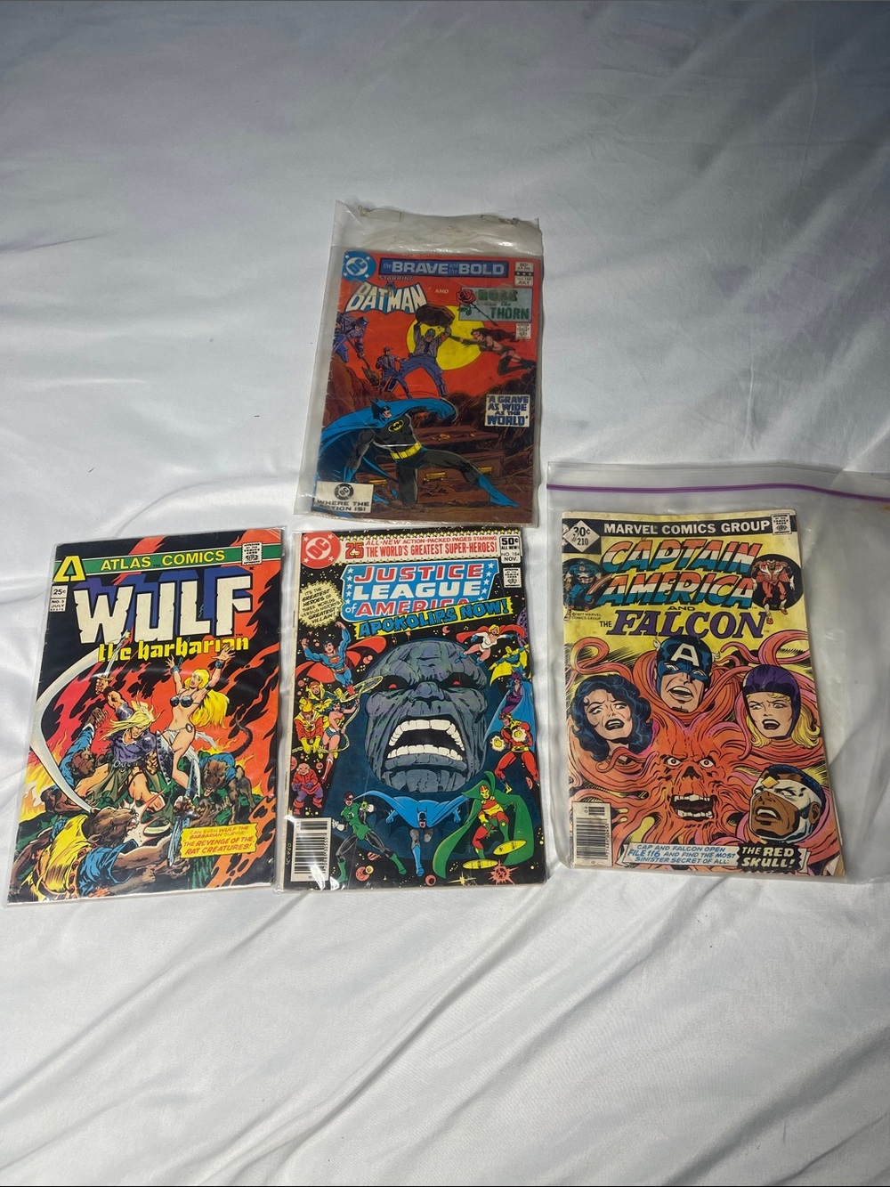 Comic Book Lot - Multi-Title Vintage Superhero Collection (White)